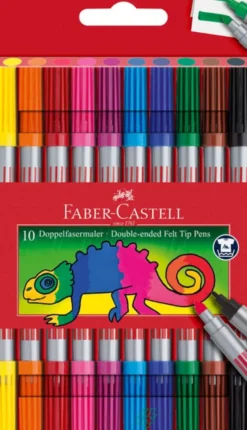 Faber Castell Filzstifte doppelt - 10 Stk.