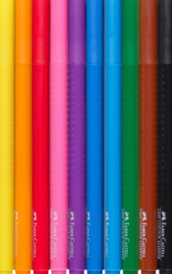Faber Castell Filzstifte Grip - 10 Stk.