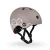 Fahrradhelm für Babys, 45-51cm - Brown Lines