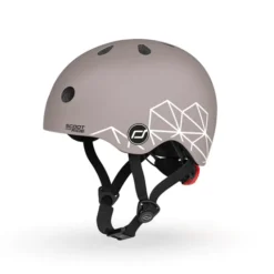 Fahrradhelm für Babys, 45-51cm - Brown Lines