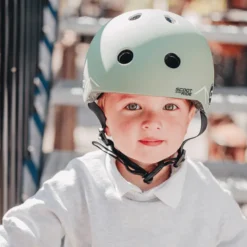 Fahrradhelm für Babys, 45-51cm - Green Lines