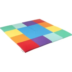 Faltbare Spielmatte - Patchwork