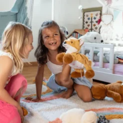 Familienkuscheltier – Fuchs mit Jungen