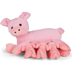 Familienkuscheltier – Schweinemama mit Ferkeln