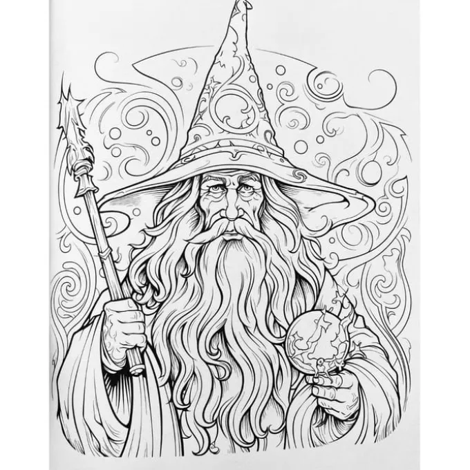 Fantasy-Malbuch