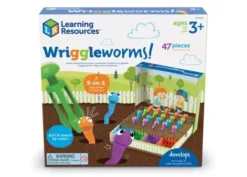 Feinmotorisches Lernspiel - Wurmgarten