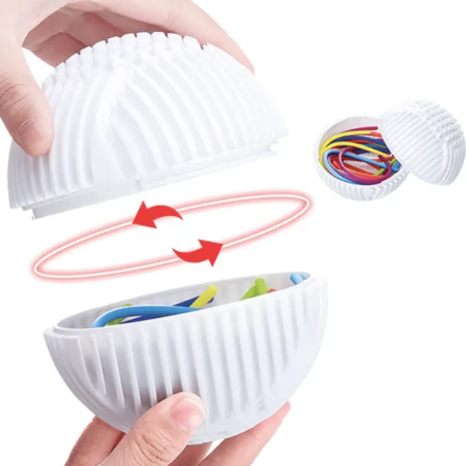 Fidget-Sensorikball Ø11 cm - weiß