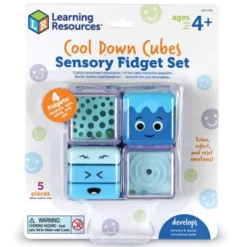 Fidget Würfel - Kühlen Kopf bewahren, 4 Stk.