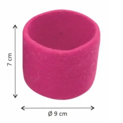 Filzschalen Ø9 cm - 6 Stk.