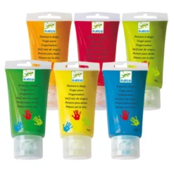 Fingerfarben – 6 x 75 ml