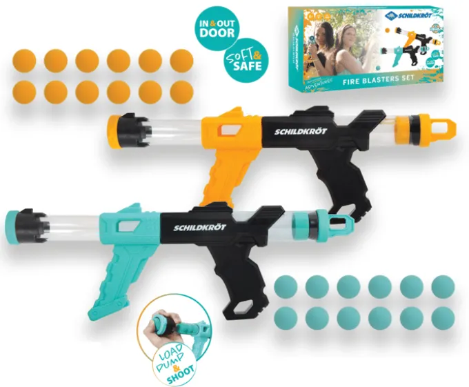 Fire Blasters mit Schaumstoffbällen