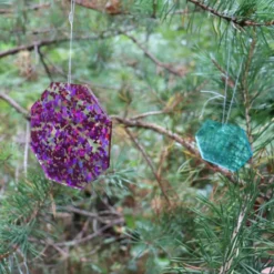 Formen - bunt mit Glitzer, 21 Stk