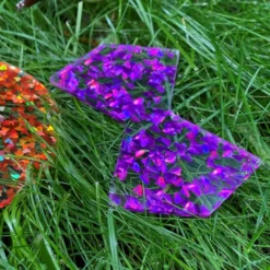 Formen - bunt mit Glitzer, 21 Stk