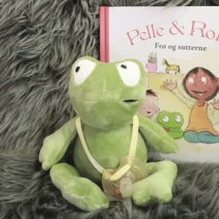Frosch mit Schnuller