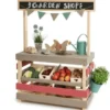 Gartenspiel - Marktstand, Grau/Rosa
