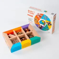 Gehirnpuzzle-Set - m. 6 Puzzles