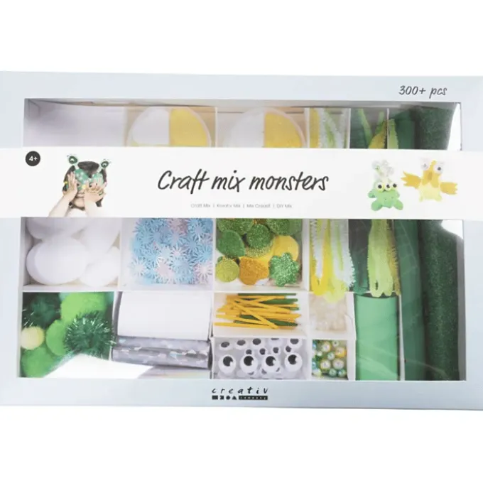 Gemischtes Bastelset - Monster