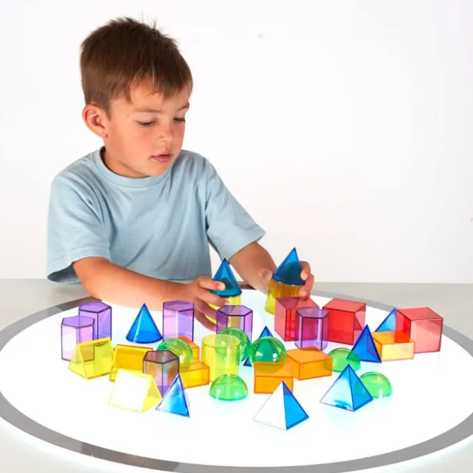 Geometrische Formen, transparent - 36 Stk.
