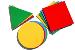 Geometrische Motorikplatten, 12 Stk