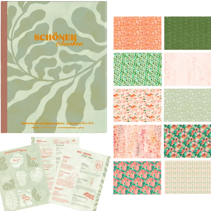 Geschenkpapierbuch - Colours of the Seasons