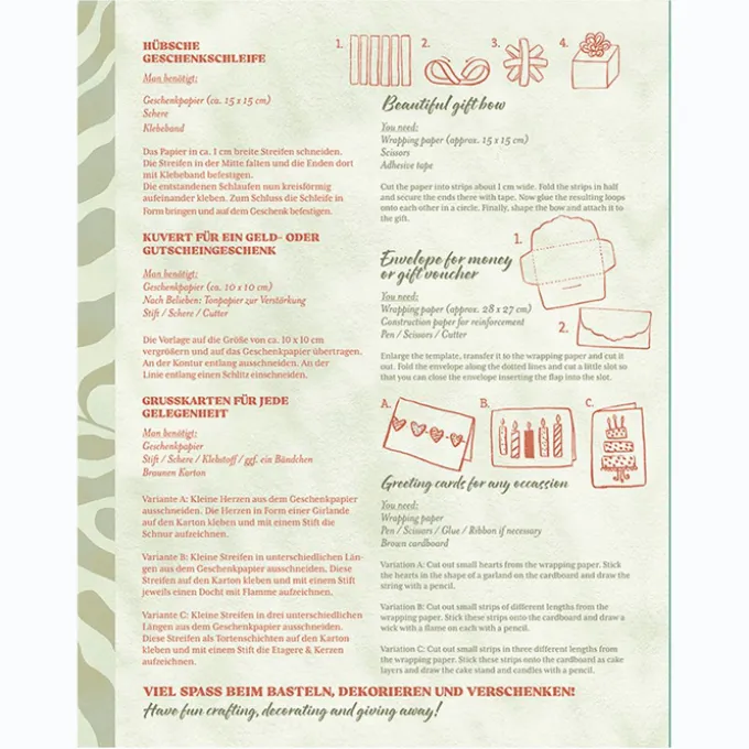 Geschenkpapierbuch - Colours of the Seasons