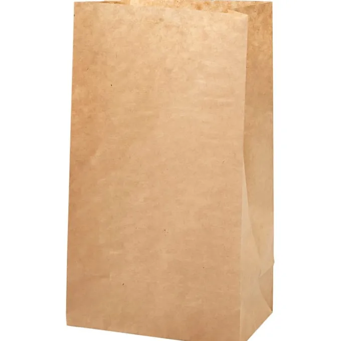 Geschenktüten braun - 15 x 27 cm, 100 Stk.