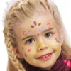 Gesichtsschminke Schablone - Fee und Prinzessin