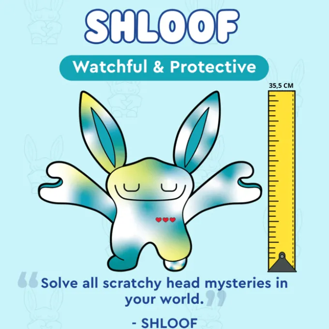 Gewichtsstofftier Shloof - 0,7 kg