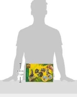 Gieß und Mal Dinosaurier