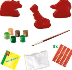 Gieß und Mal Dinosaurier