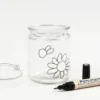 Glas- & Porzellanstift - halbdeckend, Kontur