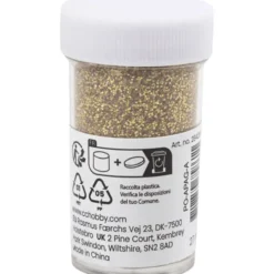 Glitzer – Gold, 1 Stück