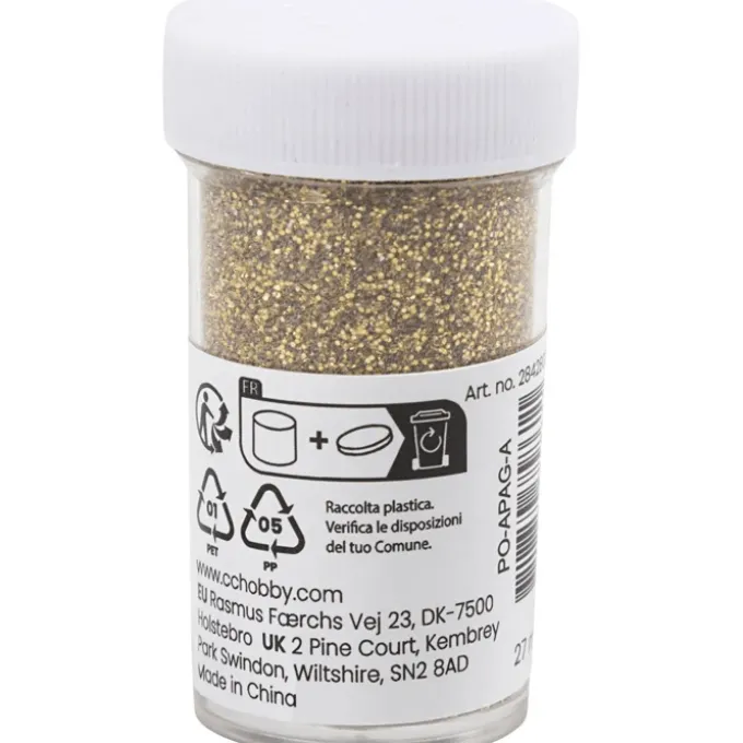 Glitzer – Gold, 1 Stück