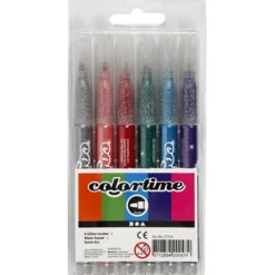 Glitzerstifte, 6 Stk.