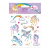 Glitzer-Tattoos - Einhörner