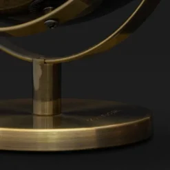 Globus 20 cm - schwarz/golden