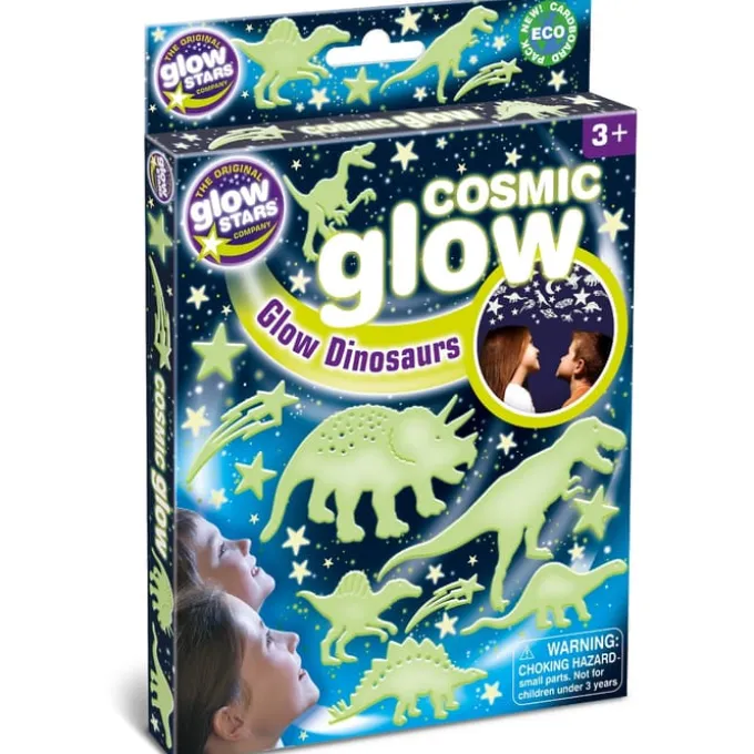 Glow Dinosaurier und Sterne - 12 Teile