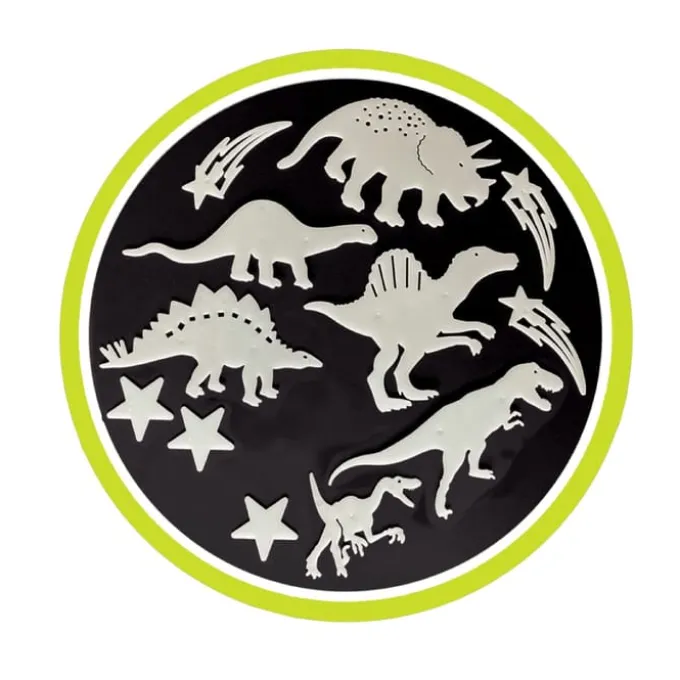 Glow Dinosaurier und Sterne - 12 Teile