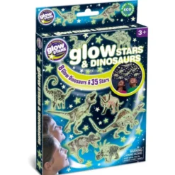 Glow Dinosaurier und Sterne - 43 Teile