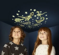 Glow Dinosaurier und Sterne - 43 Teile