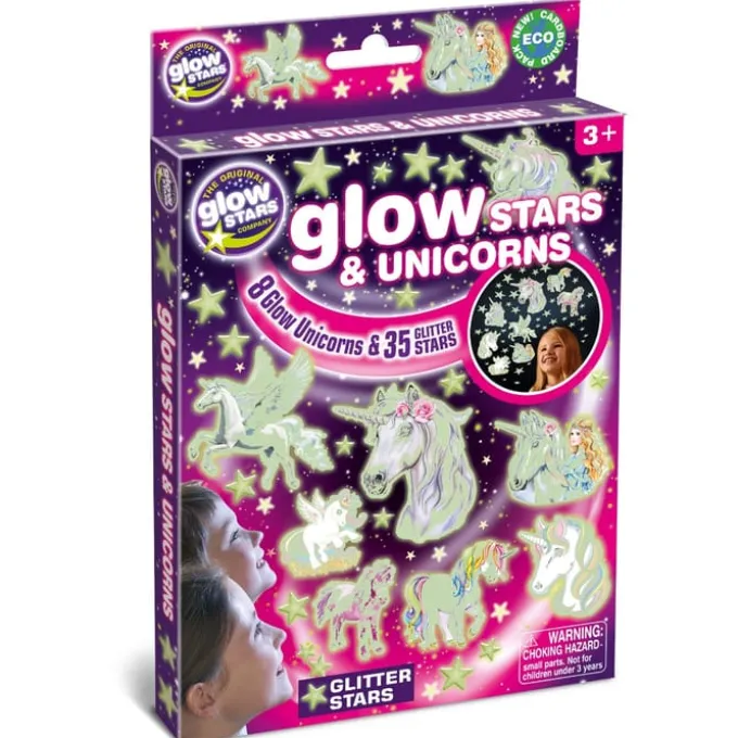 Glow Einhörner und Sterne - 43 Teile