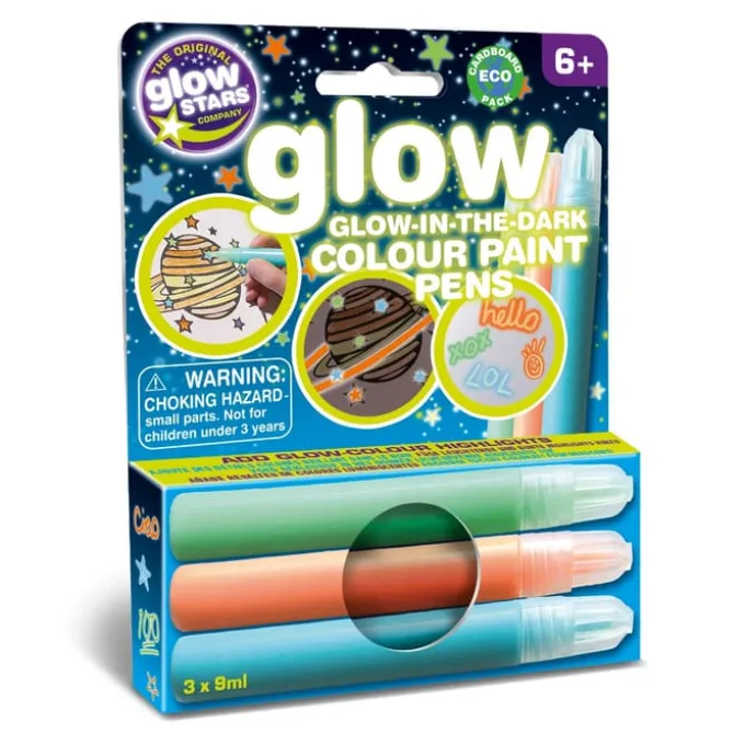 Glow Filzstifte - mix, 2 Stk.