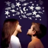Glow Mond und Sterne - 20 Teile
