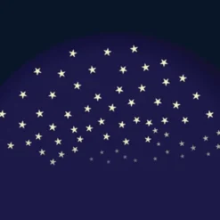 Glow Sterne - 60 Teile