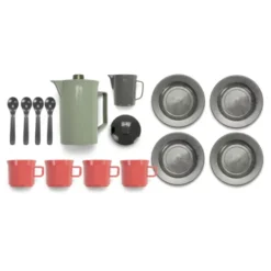 Green Bean - Kaffeeset, 17-tlg