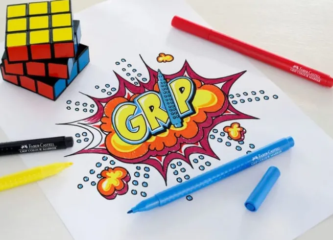 Grip Filzstifte, 30 Stk.