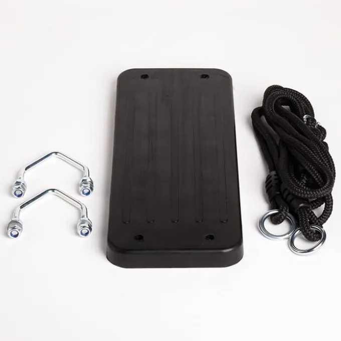 Gummischaukelsitz (schwarzes Seil)