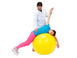 Gymnastikball - gelb, Ø 75 cm