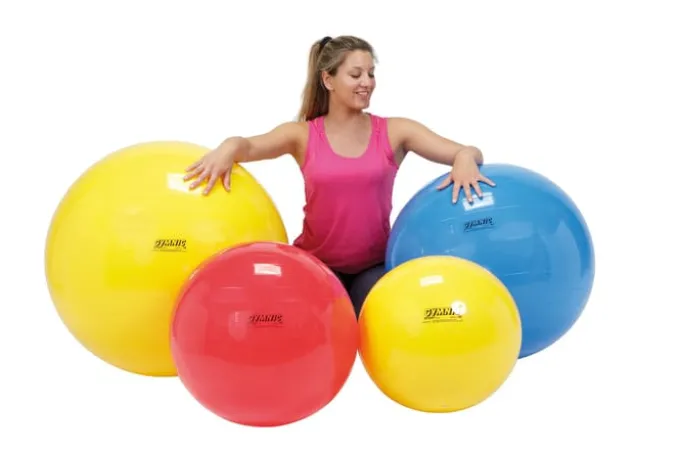 Gymnastikball - gelb, Ø 75 cm