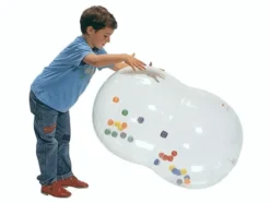 Gymnastikball Rolle - transparent, Ø 55 cm